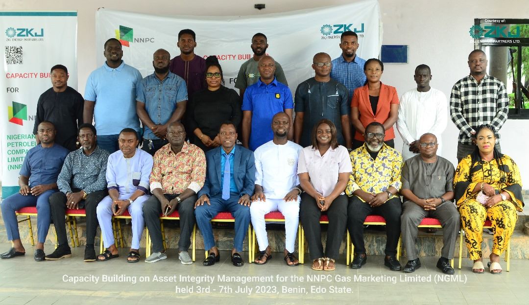 Workshop On Assets Integrity Management for the NGML held 3rd - 7th July, 2023, Benin, Edo State