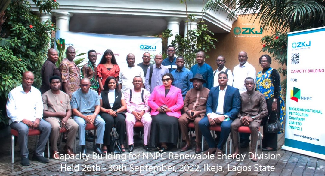 Workshop on Fundamentals of Renewable Energy Power Systems for the NNEL held 26th - 30th September 2022, Ikeja, Lagos State