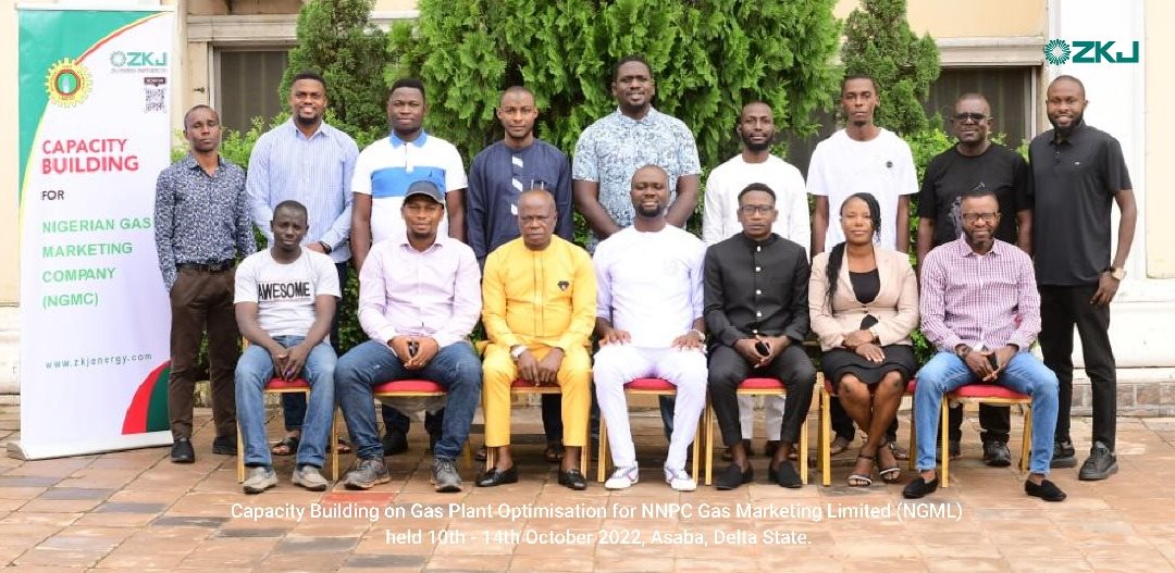 Workshop on Gas Plant Optimisation for the NGML held 10th - 14th October 2022. Asaba, Delta State.