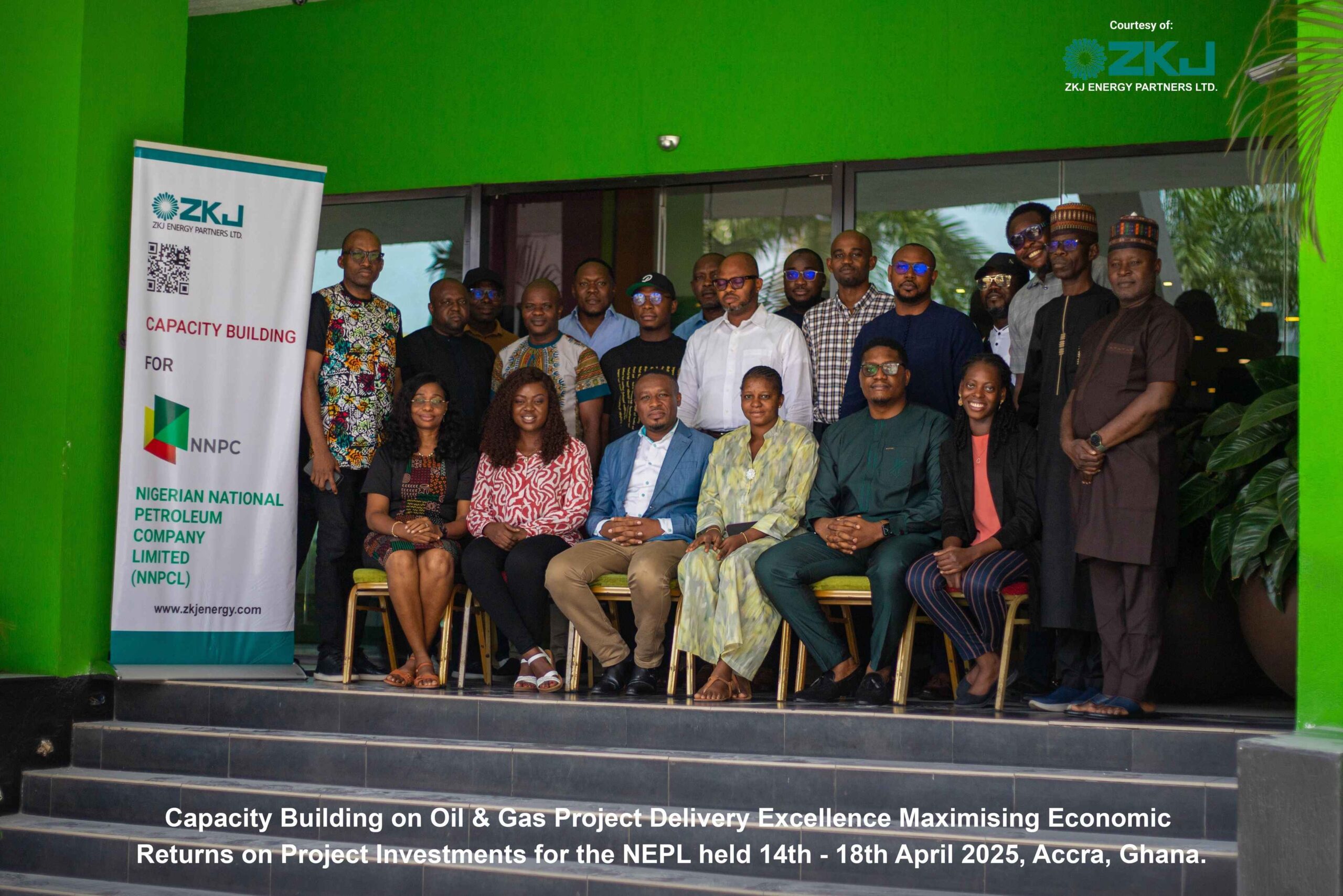 Workshop on Oil & Gas Project Delivery Excellence – Maximizing Economic Returns on Project Investments​ for the  NEPL held 14th - 18th April 2025, Accra, Ghana